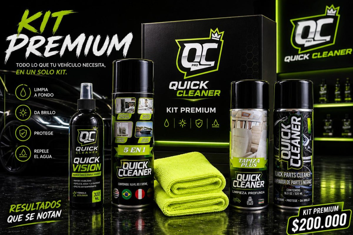 Kit Premium Quick Cleaner