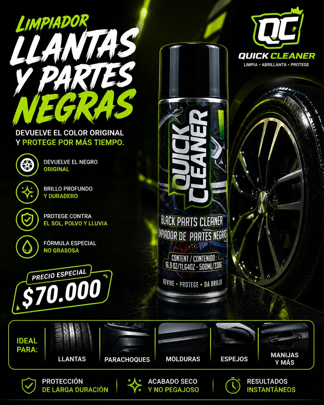 🖤 BLACK PARTS CLEANER
